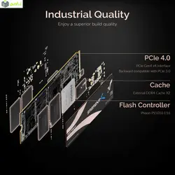 اس اس دی سابرنت مدل ROCKET PCIe4.0 ظرفیت 1 ترابایت