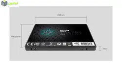 اس اس دی اینترنال SATA3.0 سیلیکون پاور مدل Slim S55 ظرفیت 960 گیگابایت