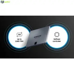 اس اس دی اینترنال سامسونگ مدل 870 QVO ظرفیت 4 ترابایت