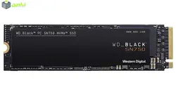 حافظه SSD وسترن دیجیتال مدل BLACK SN750 NVME ظرفیت 1 ترابایت