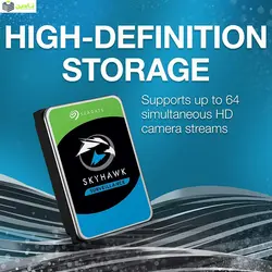 هارددیسک اینترنال سیگیت مدل SkyHawk ST8000VX004 ظرفیت 8 ترابایت