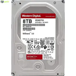 هارددیسک اینترنال وسترن دیجیتال مدل WD80EFBX ظرفیت 8 ترابایت