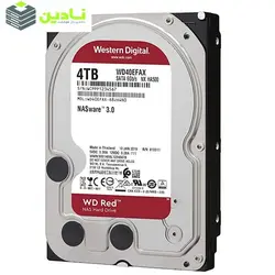 هارددیسک اینترنال وسترن دیجیتال مدل Red WD40EFAX ظرفیت 4 ترابایت