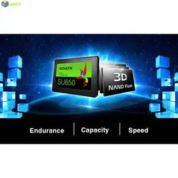 اس اس دی ای دیتا مدل SU650 ظرفیت 120 گیگابایت