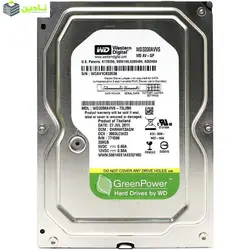 هارد دیسک اینترنال وسترن دیجیتال مدل WD AV-GP WD3200AVVS ظرفیت 320 گیگابایت
