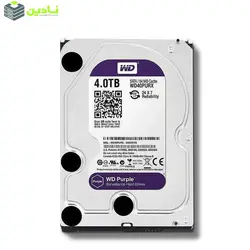 هارددیسک اینترنال وسترن دیجیتال مدل Purple WD40PURX-A ظرفیت 4 ترابایت