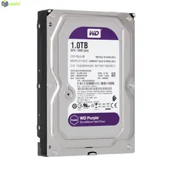 هارددیسک اینترنال وسترن دیجیتال مدل Purple WD10EJRX ظرفیت 1 ترابایت