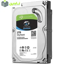 هارددیسک اینترنال سیگیت مدل SkyHawk ST2000VX008 ظرفیت 2 ترابایت