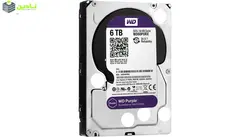 هارددیسک اینترنال وسترن دیجیتال مدل Purple WD60PURZ ظرفیت 6 ترابایت