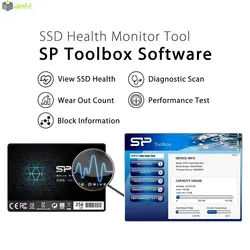 اس اس دی اینترنال SATA3.0 سیلیکون پاور مدل Ace A55 ظرفیت 256 گیگابایت