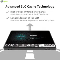 اس اس دی اینترنال SATA3.0 سیلیکون پاور مدل Ace A55 ظرفیت 256 گیگابایت