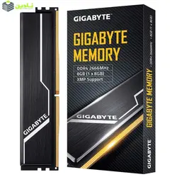 رم دسکتاپ DDR4 تک کاناله 2666 مگاهرتز CL16 گیگابایت مدل GP-GR26C16S8K1HU408 ظرفیت 8 گیگابایت