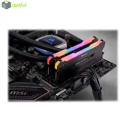 رم دسکتاپ DDR4 دو کاناله 3200 مگاهرتز CL16 کورسیر مدل VENGEANCE RGB PRO ظرفیت 32 گیگابایت