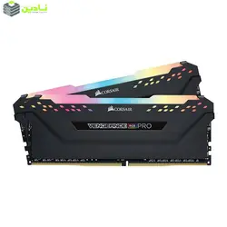 رم دسکتاپ DDR4 دو کاناله 3200 مگاهرتز CL16 کورسیر مدل VENGEANCE RGB PRO ظرفیت 32 گیگابایت
