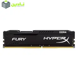 رم کامپیوتر کینگستون مدل HyperX Fury DDR4 2400MHz CL15 ظرفیت 8 گیگابایت