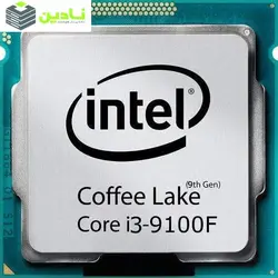 پردازنده مرکزی اینتل سری Coffee Lake مدل Core i3-9100F Tray