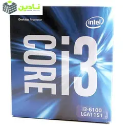 پردازنده مرکزی اینتل سری Skylake مدل Core i3-6100
