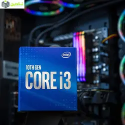 پردازنده مرکزی اینتل سری Coffee Lake مدل Core i3-10100F