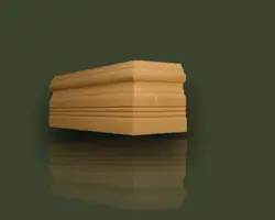 قرنیز  چوب راش مدل 35141