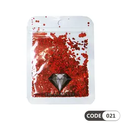 پولک دیزاین ناخن کد 021 دیاموند | DIAMOND