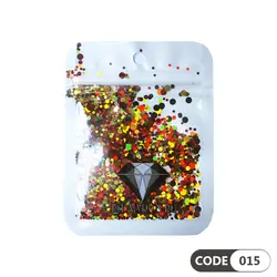 پولک دیزاین ناخن کد 015 دیاموند | DIAMOND