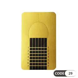 فرمر کاغذی طلایی کد 29