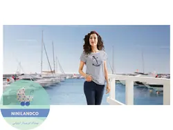 تیشرت پولکی زنانه Esmara