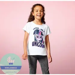 تیشرت دخترانه پولک دورو little pony