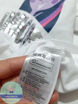 تیشرت دخترانه پولک دورو little pony