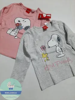 بلوز دخترانه peanuts