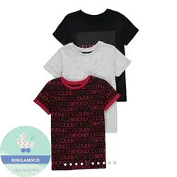 تیشرت پسرانه پک سه عددی