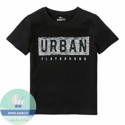 تیشرت پسرانه پولک برگردان