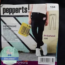 شلوار جین دخترانه pepperts