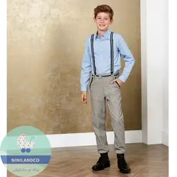 شلوار پسرانه ساسبندار PEPPERTS