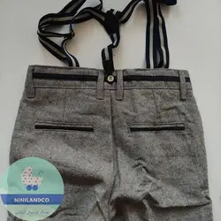 شلوار پسرانه ساسبندار PEPPERTS