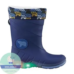 رین بوت چراغدار lupilu