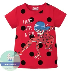 تیشرت دختر کفشدوزکی