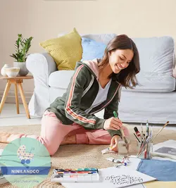 شلوار اسلش توکرکی زنانه اسمارا