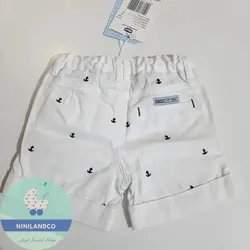 ست تیشرت و شلوارک کتان پسرانه chicco