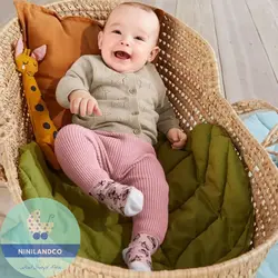 شلوار بافت دخترانه lupilu
