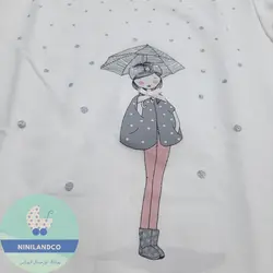 بلوز دخترانه نخی