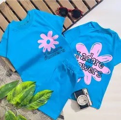 تیشرت شلوارک گل بابونه