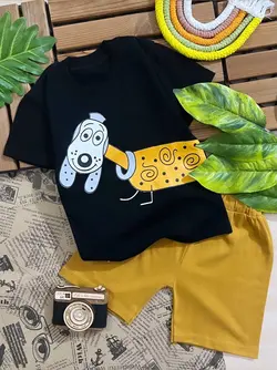 تیشرت شلوارک هاپو نیمه