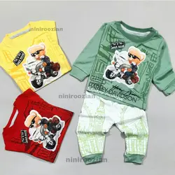 بلوز شلوار  خرس موتوری