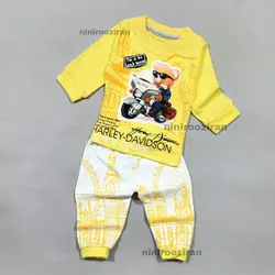 بلوز شلوار  خرس موتوری