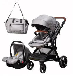 ست کالسکه و کریر کیکابو مدل Kikka boo Jolie