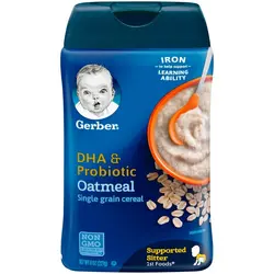 سرلاک جو دوسر پروبیوتیک بدون شیر گربر Gerber015000070069
