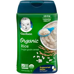 سرلاک مدل Organic Rice گربر Gerber 015000070144