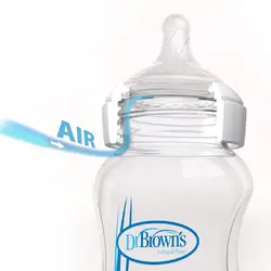 شیشه شیر پیرکس 150 میل پهن آپشن پلاس دکتر براون  Dr Brown's Options+ Wide-Neck