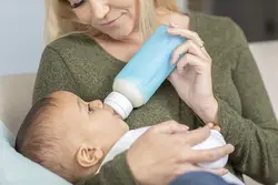 شیشه شیر پیرکس باریک 250 میل آپشن پلاس  دکتر براون Dr Brown's Glass Baby Bottle